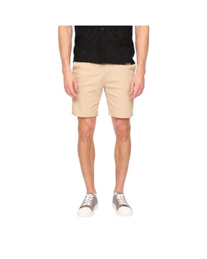 Duck and Cover Heren Everett Chino Shorts (Stone)