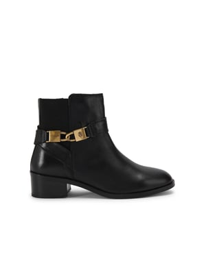 Kurt Geiger London Leather Kingsley Block Heel Boots