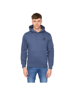 Duck and Cover Heren Wrentham Hoodie (Denim Blauw)