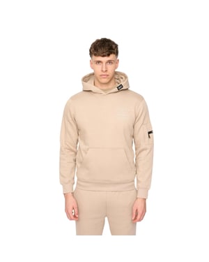 Duck and Cover Mannen Rayland Hoodie (Stone)