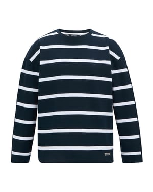 Regatta Dames Avira Sweatshirt (Marineblauw/Wit)