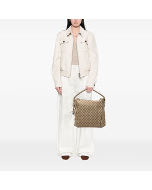 Pre-owned Large Gg Canvas Bella Shoulder Bag