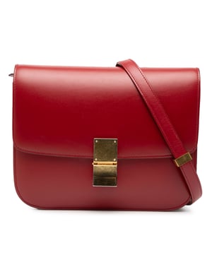 Pre-owned Medium Calfskin Classic Box