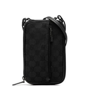 Pre-owned Gg Canvas Crossbody