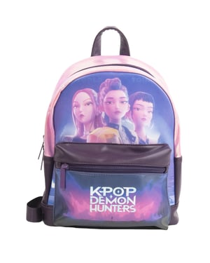 K-Pop Demon Hunters Huntrix Mode Rugzak (Paars/Wit)