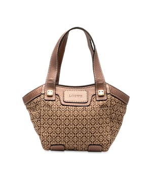 Pre-owned Anagram Canvas Tote