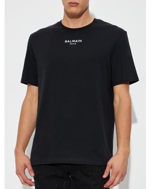 Small Embroidered Logo T-Shirt in Black