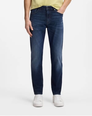 Maine Regular-Fit Jeans in Dark Grey