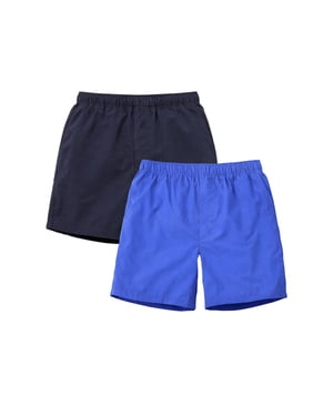Blue 2 Pack Swim Shorts