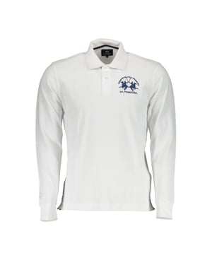 La Martina Elegante Poloshirt met Lange Mouwen en Contrasterende Details