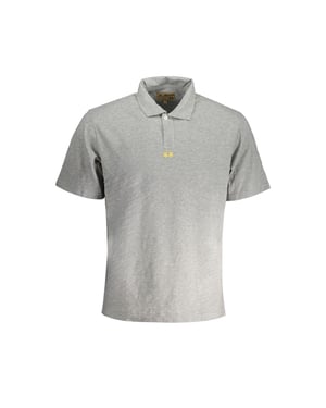 La Martina Grigio Katoenen Heren Polo Shirt
