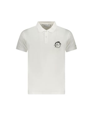 Trussardi Witte Katoenen Heren Polo