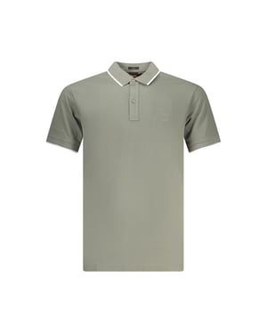 Hugo Boss Verde Cotton Slim Men Polo
