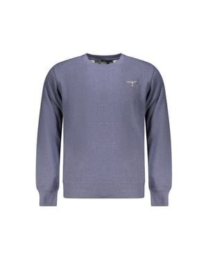 Accademia Militare Blauw Gerecycled Katoenen Heren Sweatshirt
