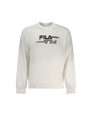 Fila Witte Polyester Heren Sweatshirt