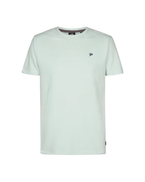 Petrol Industries Heren shirt m-1060-tsr612 6181 cool mint