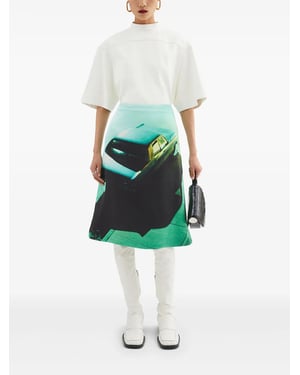 Falda Dibujo Coche Verde