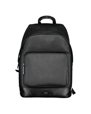 Calvin Klein Svart Polyester Herrryggsäck