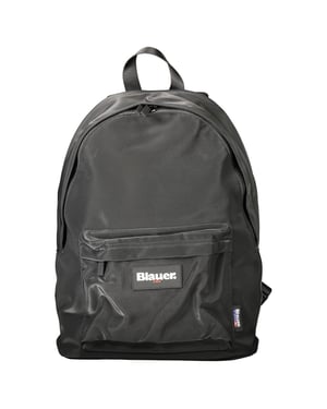 Blauer Zwart Polyester Rugzak voor Mannen