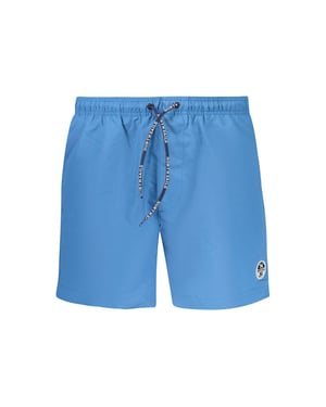 North Sails Blu Polyester Herrsimmbyxor