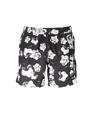 Karl Lagerfeld Nero Polyester Heren Zwembroek Boxer