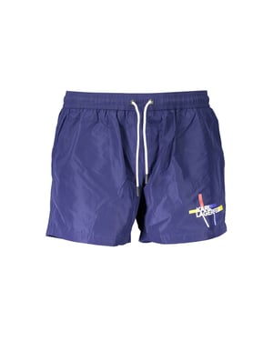 Karl Lagerfeld Blauw Polyester Heren Zwem Boxer