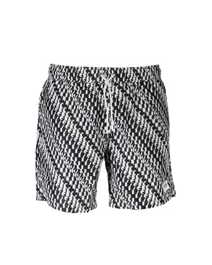 Karl Lagerfeld Witte Polyester Mannen Zwem Boxershort