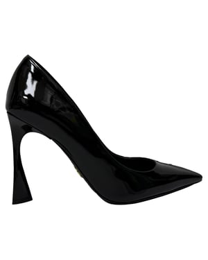 Stella McCartney Elsa Pumps in Black Patent Leather
