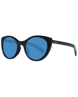 Ermenegildo Zegna Black Resin Sunglasses