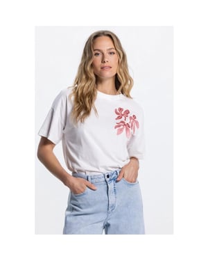 Jansen Amsterdam Jansen riley shirt co 184 short sleeve flower blush