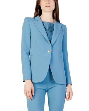 Lichtblauwe Blazer Slim Fit