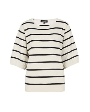G-Maxx Top genoveva sand/black