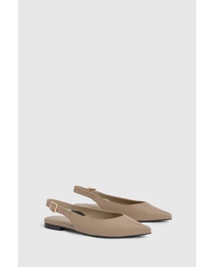 Slingback Pointed Ballet Flats