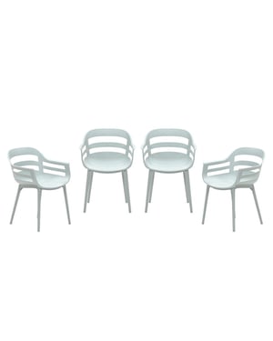 Garden Impressions Ceasar tuinstoelen set van 4 olijf