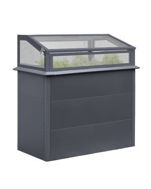 Westmann Primus plus m verhoogde kweekkas 100x50x113 cm antraciet