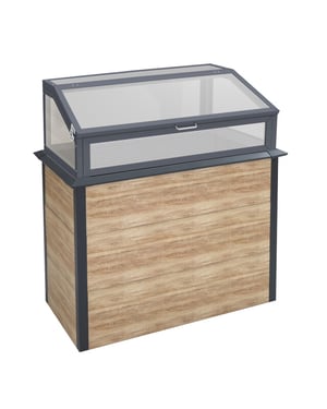 Westmann Primus plus m verhoogde kweekkas 100x50x113 cm houtlook