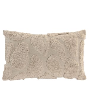 Casa di Elturo Sierkussen alora katoen 50 x 30 cm – kussen met organisch reliëf design