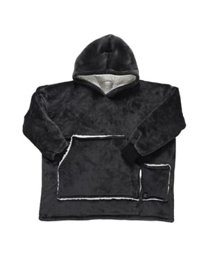 Casa di Elturo Usb verwarmde hoodie warmte deken 2-in-1 zachte fleece 3 warmtestanden -