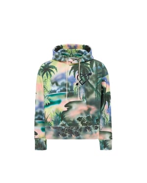 Palm Angels Bicolor Katoenen Sweatshirt