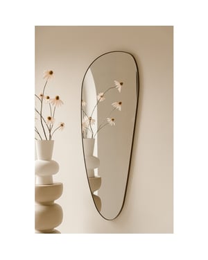 Indore Home Grote organische wandspiegel dean | | 120 x 50 cm |