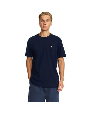 Revolution Application t-shirt navy mel