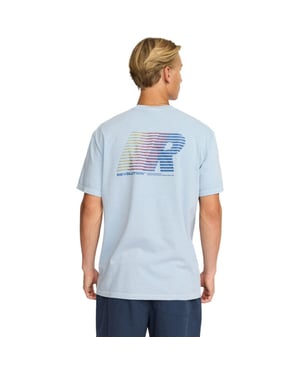 Revolution Printed t-shirt lightblue