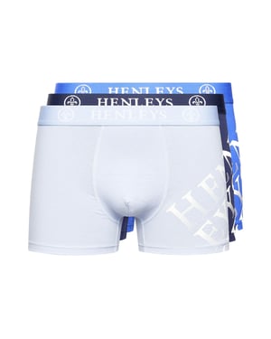 Henleys Tringles Mens Boxer Shorts 3pk