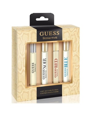 Guess For Her Mini Set EDT 4 X 15ml (Seductive + Seductive Noir + Seductive Red + Seductive Blue)