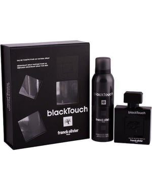 Franck Olivier Black Touch 100ml EDT + 250ml Deodorant Coffret Set