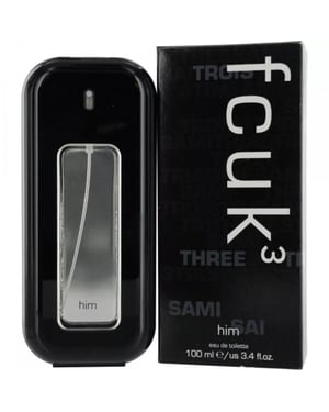 FCUK 3 Him 100ml EDT Spray