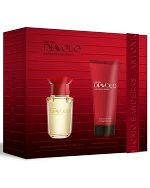 Antonio Banderas Diavolo Gift Set 50ml EDT Spray - Aftershave Balm 75ml