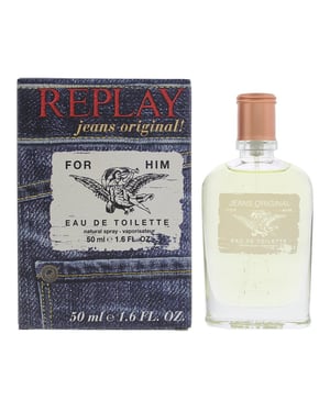 Replay Jeans Original! For Him 50ml EDT Spray