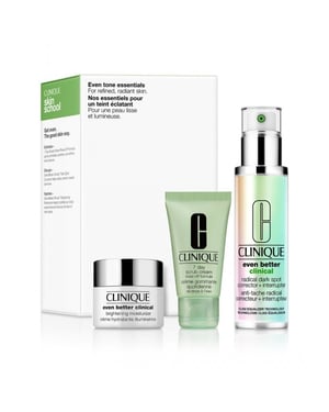 Clinique Set: Dark Spot Corrector 50ml + 7 Day Scrub 30ml + Eye Cream 5ml