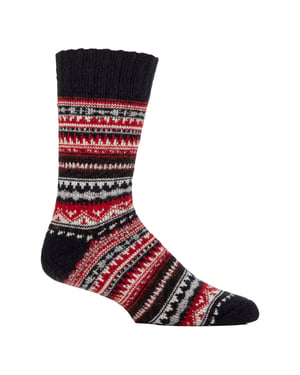 Mens Wool Blend Hiking Socks Cushioned Walking Boot Socks